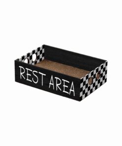 Cat Scratcher Box with Cat Scratching Board-Black