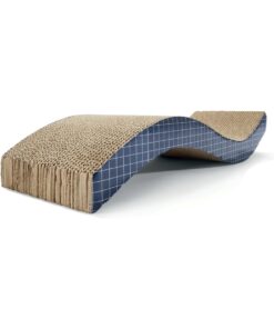 Cat Scratcher Wave - Durable Cardboard for Feline Play