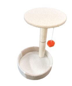 Cat Scratching Post - Cream