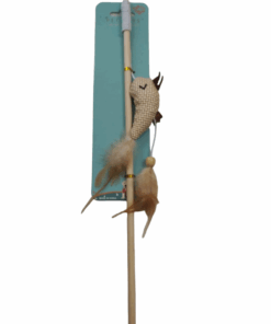 Cat Toy Teasing Wand With Bird
