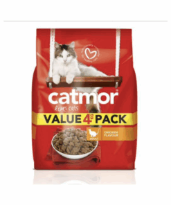 Catmor- Adult Chicken Flavour Dry Cat Food 4kg x 2 Pack