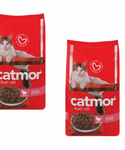 Catmor Cat Food Salmon Flavour Adult 1+ Years (2 x 1.75kg)