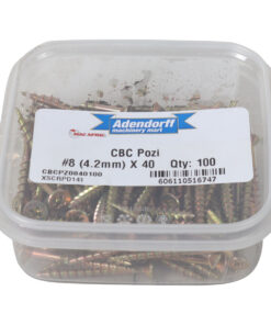 CBC POZI #8 (4.2MM) X 40 QTY:100(CBCPZ0840100)