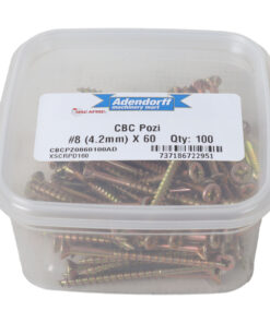 CBC POZI #8 (4.2MM) X 60 QTY:100(CBCPZ0860100)