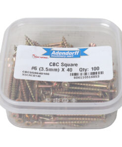 CBC SQUARE#6 (3.5MM) X 40 QTY:100(CBCSQ0640100)