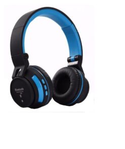 Cell N Tech New Bluetooth V 5.0 Stereo Headphones Sy 896 - Blue