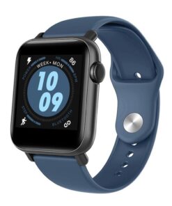 Cell N TechÂ®Fitness Activity Tracker QS19 Heart Rate Monitor Smart Watch - Blue