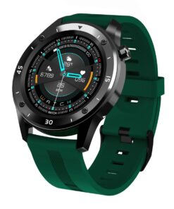 Cell N TechÂ®Smart Watch F22 Heart Rate Monitor Sports Activity Tracker - Deep Dark Green