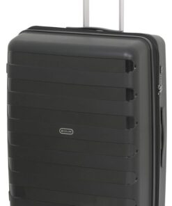 Cellini 730mm 4-Wheel Expandable Lightweight Trolley With Tsa Lockx - Jet Black