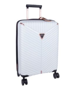 Cellini Allure Hardshell 55cm Carry-on Spinner - White