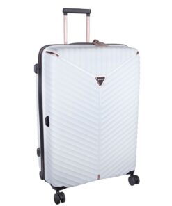 Cellini Allure Hardshell 65cm Check-in Spinner - White
