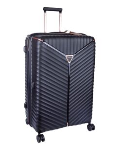 Cellini Allure Hardshell 75cm Spinner + Free Travel Neck Pillow - Black