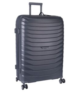 Cellini Grande 76cm Large Spinner and Travel Neck Pillow - Dark Grey