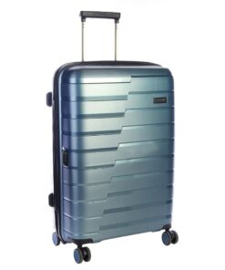 Cellini Microlite 65cm Check-in Spinner - Blue