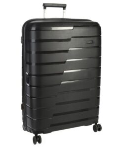 Cellini Microlite 75cm Check-in Spinner + Free Ergo Neck Pillow worth R499 - Black