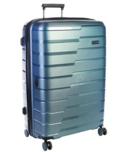 Cellini Microlite 75cm Check-in Spinner + Free Ergo Neck Pillow worth R499 - Blue