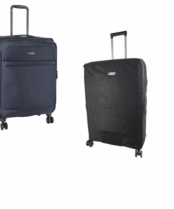 Cellini Microlite S Medium 4 Wheel Trolley Case+ Voss luggage cover