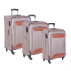 Cellini - Monte Carlo 3 Piece Luggage Set - Mink