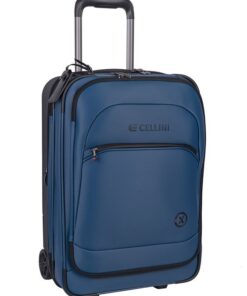 Cellini Pro X 2 Wheel Carry-On Pullman with Oversized Fastline Wheels - Blue