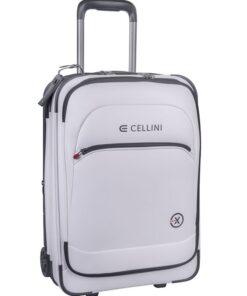 Cellini Pro X 2 Wheel Carry-On Pullman with Oversized Fastline Wheels - White