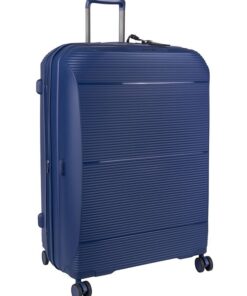 Cellini Qwest Large 4 Wheel Trolley Case - Blue