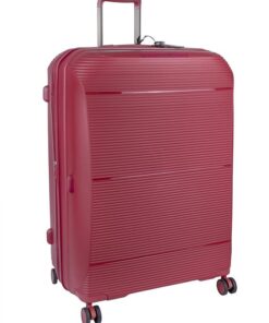 Cellini Qwest Large 4 Wheel Trolley Case - Red