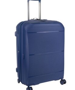 Cellini Qwest Medium 4 Wheel Trolley Case - Blue