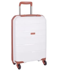 Cellini Rapido 540mm 4 Wheel Trolley with TSA Lock - Regent Blue - White