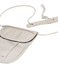 Cellini Security Neck Pouch - Natural Brown