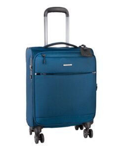 Cellini Smartcase 55cm Carry-on Spinner - Midnight Blue