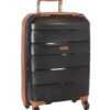 Cellini Spinn 4 Wheel Trolley Carry On - Black & Tan