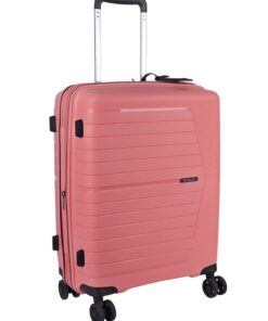 Cellini Starlite 4 Wheel Carry On Trolley - Salmon