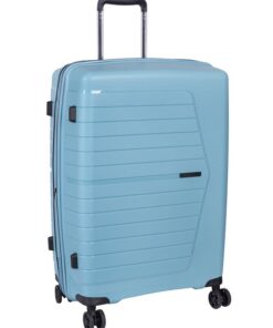 Cellini Starlite Medium 4 Wheel Trolley Case - Blue