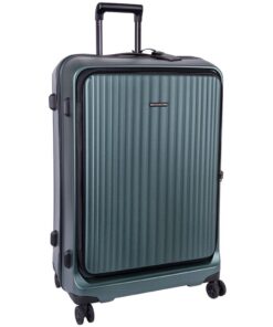 Cellini Tri Pak Large Spinner with Neck Pillow - Army Green