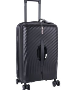 Cellini Xpedition 4 Wheel Carry On Trunk - Black