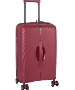 Cellini Xpedition 4 Wheel Carry On Trunk - Red