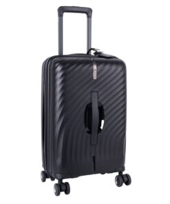Cellini Xpedition 55cm Carry-on Trunk with Travel Neck Pillow - Black