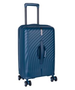 Cellini Xpedition 55cm Carry-on Trunk with Travel Neck Pillow - Blue