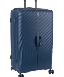 Cellini Xpedition Large Volume 4 Wheel Trolley Trunk - Blue