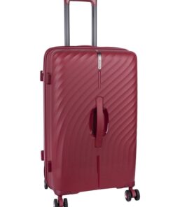 Cellini Xpedition Medium 4 Wheel Trolley Trunk - Red