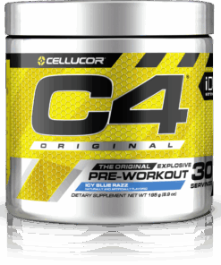 Cellucor C4 Original Pre-Workout Powder Icy Blue Razz - 195g