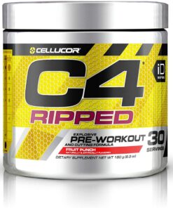 Cellucor C4 Ripped Pre-Workout Powder Tropical Punch - 180g
