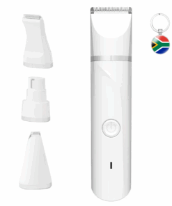 Ceramic Blade 4-in-1 Pet Dog Cat Hair Trimmer Clipper Grooming & Key Ring