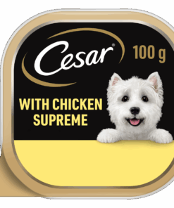 Cesar Adult Wet Dog Food with Chicken Supreme 24 x 100g