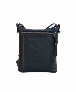 Chaga Zipper Cross Body/Sling Bag - Black