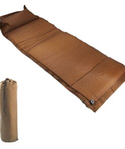 Chanodug 180X60X3cm 2 Sided Inflatable Camping Mattress with Pillow FX-4015