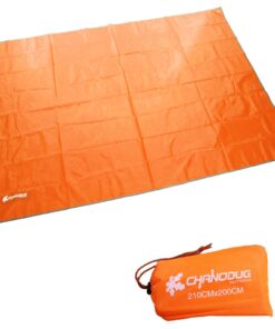 Chanodug 2.1x2M Waterproof Shade Floor & Rain Cover Tarp / Canopy FX8904-1 - Orange
