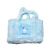 Character Furry Tote Bag| Plush Crossbody Bag| Shoulder Bag - Blue