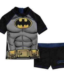 Character Juniors 2 Piece Swim Set  - Batman [Parallel Import] - 3-4 years