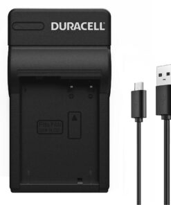 Charger for Panasonic DMW-BLC12 Battery by Duracell